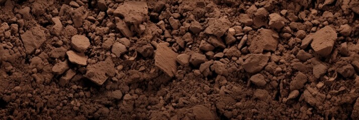 Closeup of Cocoa Powder Texture