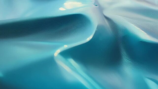 The changing light reflects off the fabric revealing endless layers and depths in this liquid glasslike material.