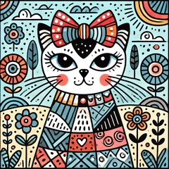 pattern with monsters