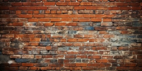 Obraz premium Red Brick Wall Texture