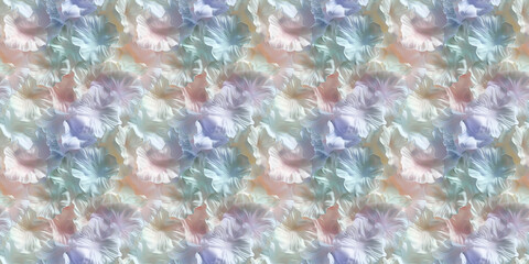 a bright and airy texture background of individual flower name petals gently covering the surface