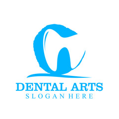  dental dentist logo vector illustration art	