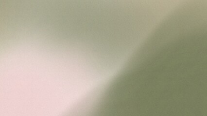 Abstract flat style Vintage soft blur defocused noise grainy freeform gradient background with Reseda green, Ecru, Dun, Linen, Pale dogwood,  mid century modern colors airbrush copy space text area 
