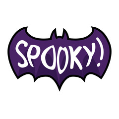 Halloween props icon illustration