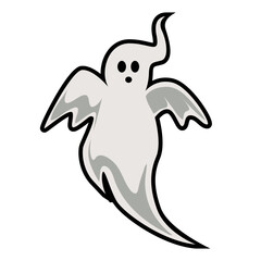 Halloween props icon illustration
