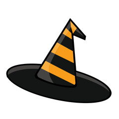 Halloween props icon illustration