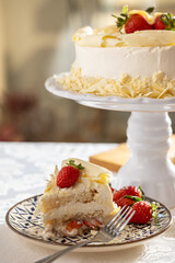 Bolo de morango