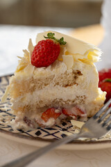 Bolo de morango