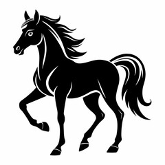 Obraz premium Horse vector illustration image 