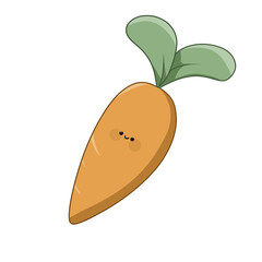 illustration of a carrot