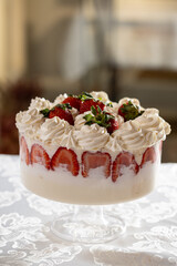 Bolo de morango