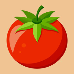 A tomato vector illustration image 