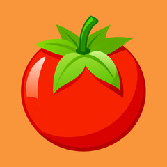 A tomato vector illustration image 