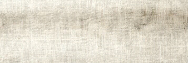 Fototapeta premium Cream Linen Fabric Texture