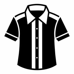 Naklejka premium Polo shirt vector illustration