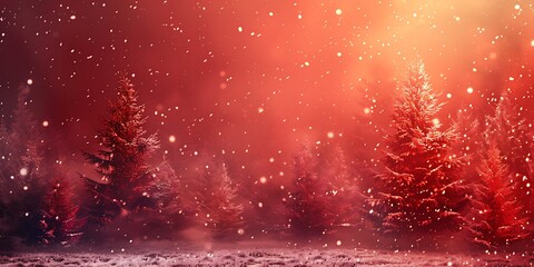 Abstract background of christmas tree