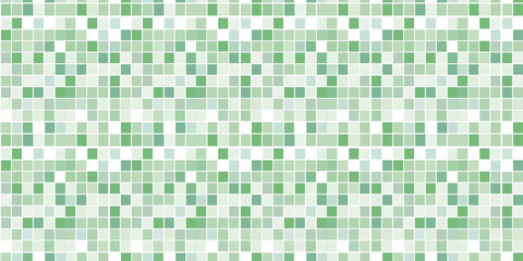 Fototapeta premium green tiles texture background, clean surface texture, white background. flat illustration style, grid tile, square tile, simple and minimalistic design