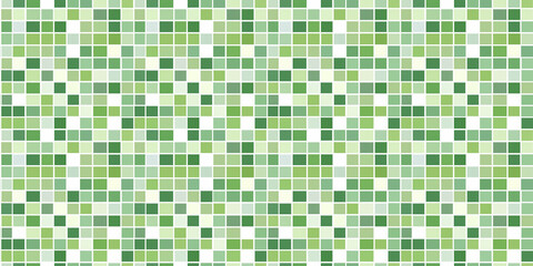 Fototapeta premium green tiles texture background, clean surface texture, white background. flat illustration style, grid tile, square tile, simple and minimalistic design