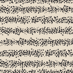 Obraz premium Abstract dry brush stroke paint ink crayon marker pencil art scattered seamless pattern background wallpaper textile modern unique expression collection