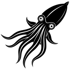 illustration of a fish octopus
