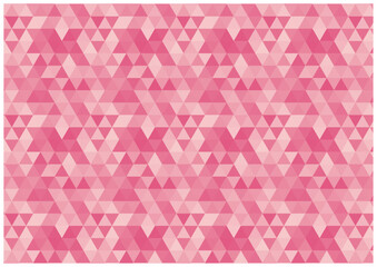 幾何学背景_ピンク