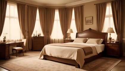 Photo interior modern design room 3d illustration