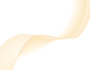 ウェーブ背景　波　オレンジ　14