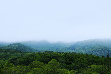 知床峠からの風景