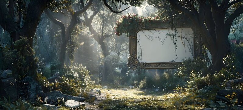 Empty whiteboard with backgrounds, including modern, realistic, and abstract settings. Perfect for versatile visual content and adaptable to different themes and uses.