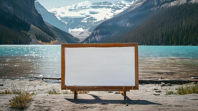 Empty whiteboard with backgrounds, including modern, realistic, and abstract settings. Perfect for versatile visual content and adaptable to different themes and uses.
