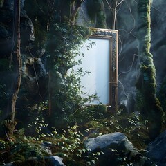 Empty whiteboard with backgrounds, including modern, realistic, and abstract settings. Perfect for versatile visual content and adaptable to different themes and uses.