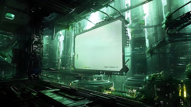 Empty whiteboard with backgrounds, including modern, realistic, and abstract settings. Perfect for versatile visual content and adaptable to different themes and uses.