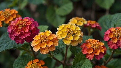 A haiku celebrating the changing hues of lantana petals in different seasons ai_generated