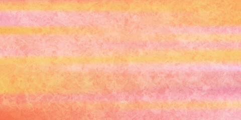 オレンジ　和柄　水彩　背景	