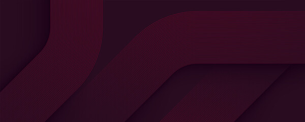 Abstract Dynamic background red wavy lines texture design vector