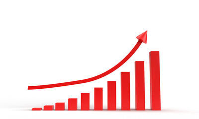 red pink orange arrow direcrtion chart graph growth up strategy business financial marketing strategy progess economy datum increase currency money development banking omprovement achievement wealth 