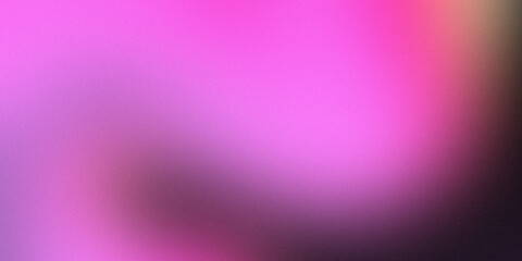 Colorful modern gradient background pink and black texture noise