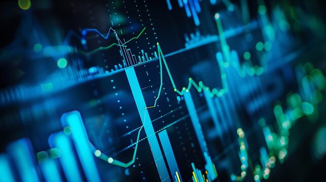 Business finance and investment Analyze economic growth charts for informed business finance decisions and financial decisionmaking Stock Market report Strategy Data Collection Forecas : Generative AI