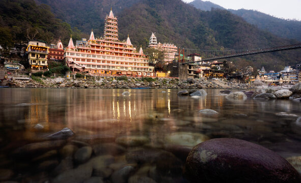 Tera Manzil temple in Rishikesh in Uttarakhand India