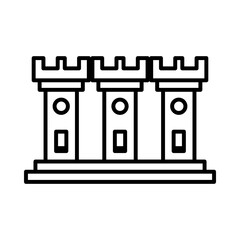 illustration of an castle