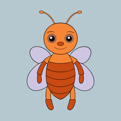 Peon cartoon vector art Illustration 