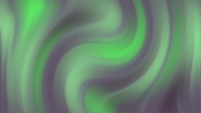 Dynamic Gradient Background Animation for Video Editors - Smooth and Colorful Swirl Green Gradient background. Soft Waves Background. Abstract Background