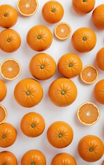 Orange Pattern Background