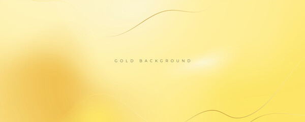 Abstract luxury gradient background gold color decorative design