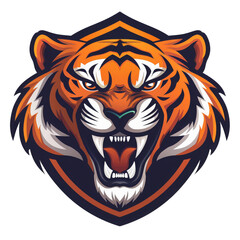 Obraz premium Ferocious Feline: A Tiger's Roar