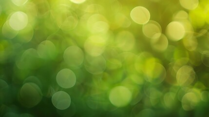 Fototapeta premium Green blurred nature background out of focus : Generative AI
