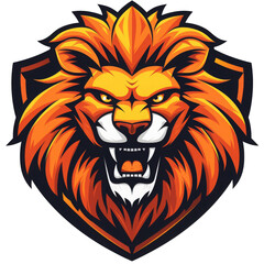Fototapeta premium Lion's Roar: Strength and Courage Unveiled