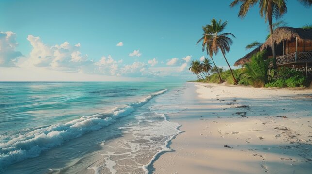 Diani Beach Beautiful beachside scenery in Kenya