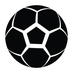 Obraz premium Sports Graphics: High-Quality Score Ball Vector Silhouette