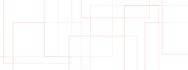 Abstract white and gray background design with red color technology concept geometric line. Futuristic architectural concept for dynamic websites, striking posters, and booklets.